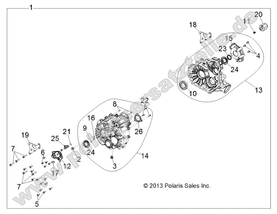 Drive Train, Main Gearcase Internals 2