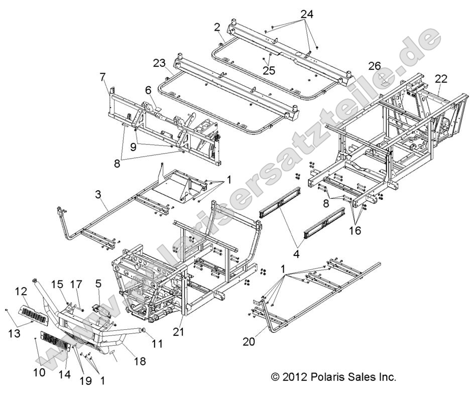 Chassis, Frame and Front Bumper