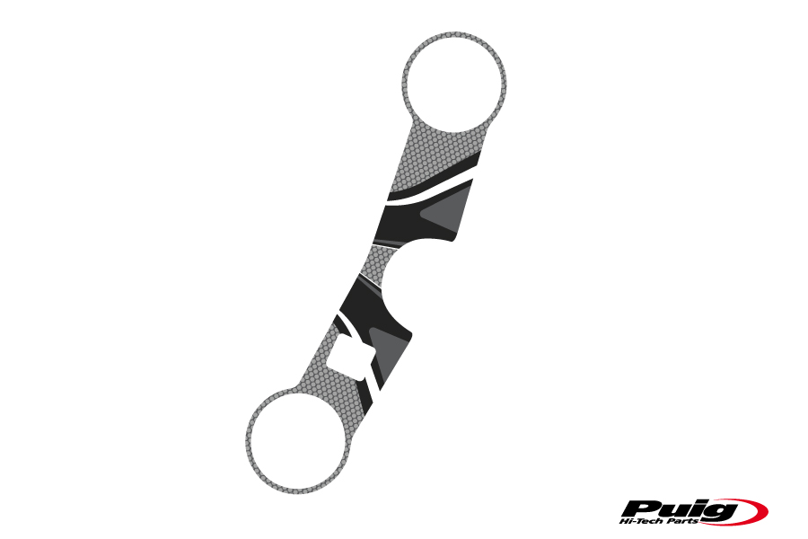 PUIG GABELBRÜCKEN-PROTEKTOR SUZUKI GSXR600 04-05 F/GRAU - 6940U