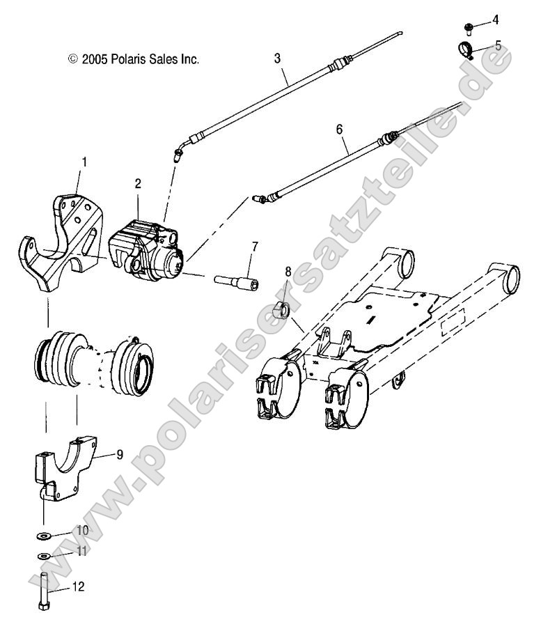 Rear Caliper Mounting Rear Caliper Mounting