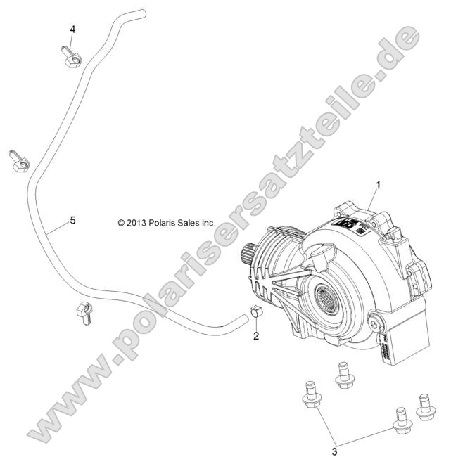 Drive Train, Front Gearcase Mounting
