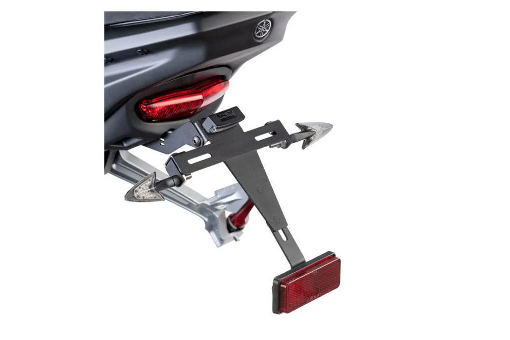 11442 PUIG KENNZEICHENHALTER YAMAHA MT-125 15-18 C/SCHWARZ - 7796N