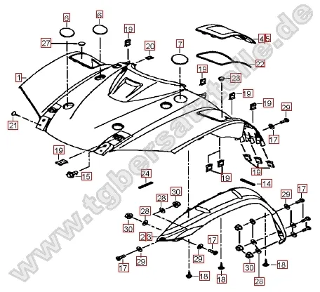 Frontverkleidung Frontverkleidung