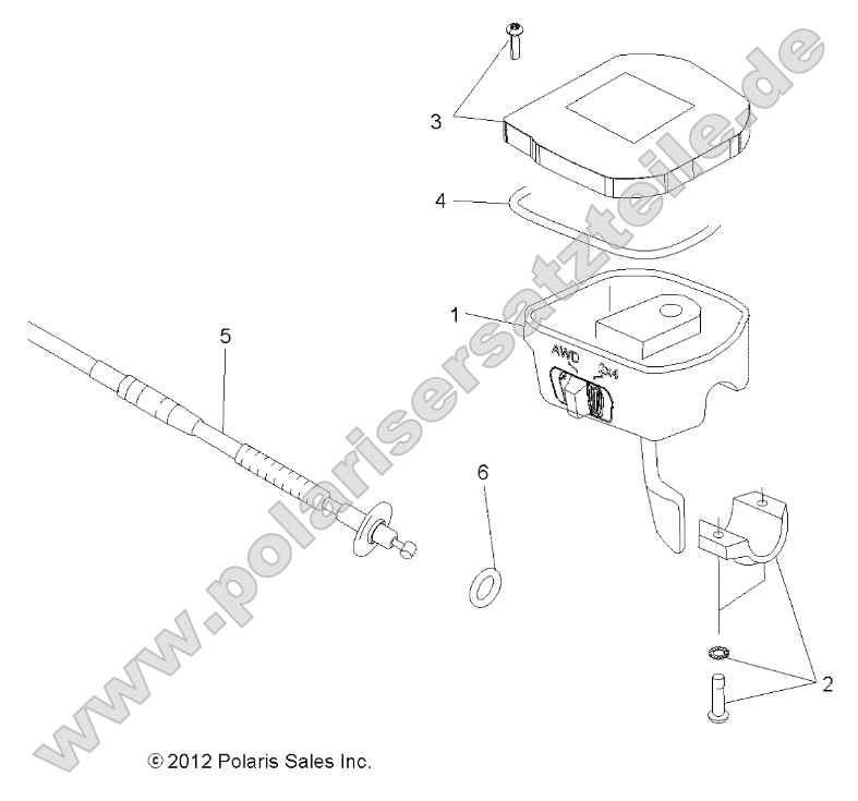 Steering, Controls, Throttle Asm. and Cable Steering, Controls, Throttle Asm. and Cable