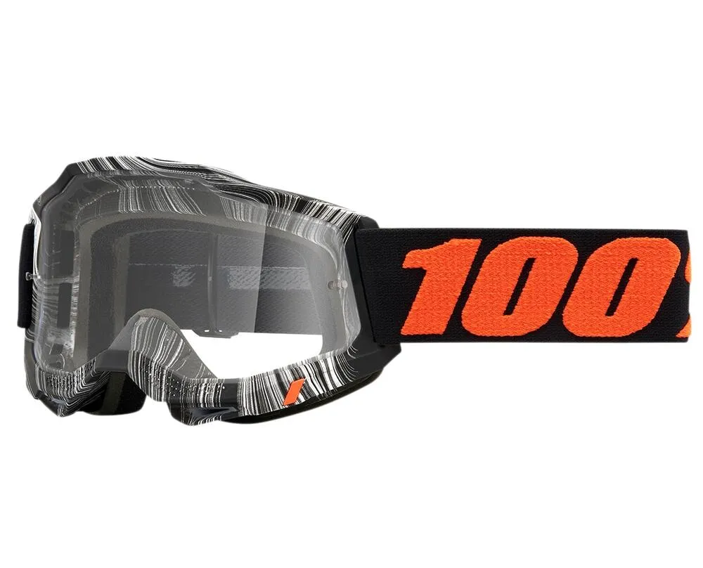 100% Crossbrille Accuri 2 - Geospace schwarz - klares Glas