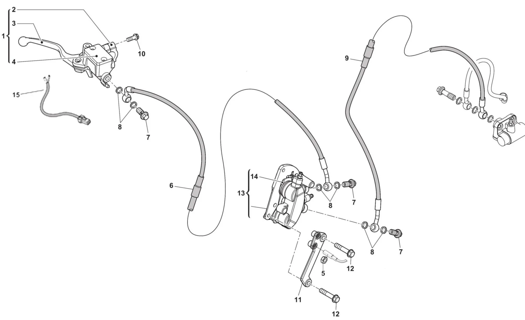 Bremssystem vorne Bremssystem vorne