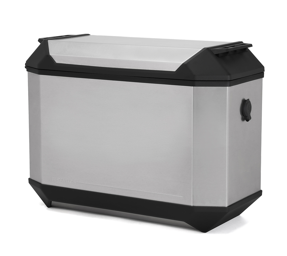 Furchtlos RANGER Basic Alu Seitenkoffer links - 36 Liter - Aero Aluminium