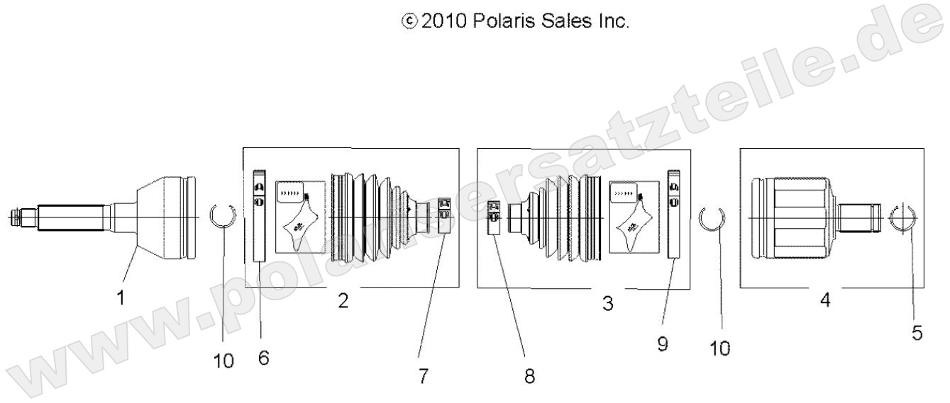 DRIVE TRAIN, FRONT DRIVE SHAFT DRIVE TRAIN, FRONT DRIVE SHAFT