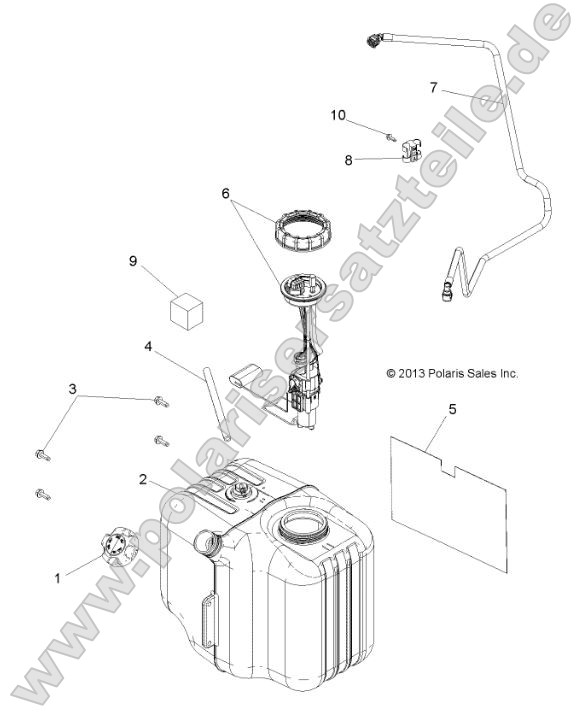 Body, Fuel Tank Asm.