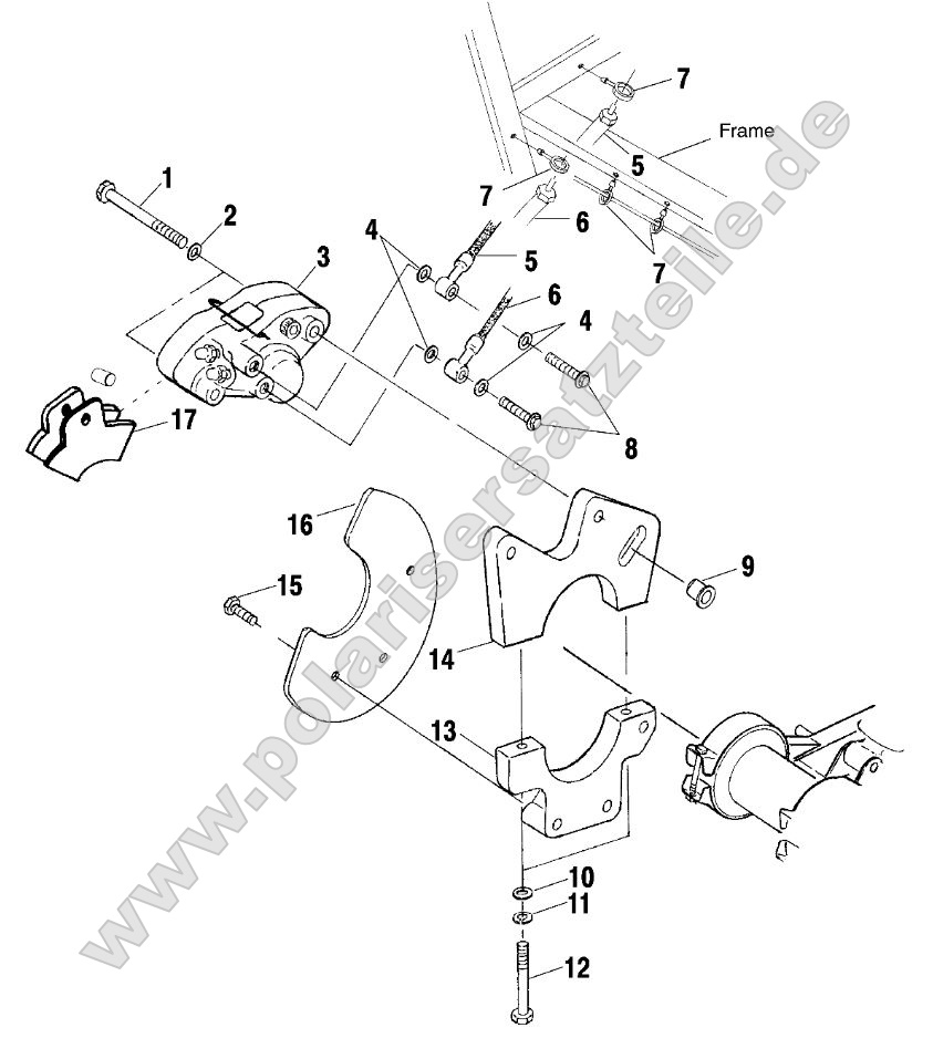 Rear Caliper Mounting