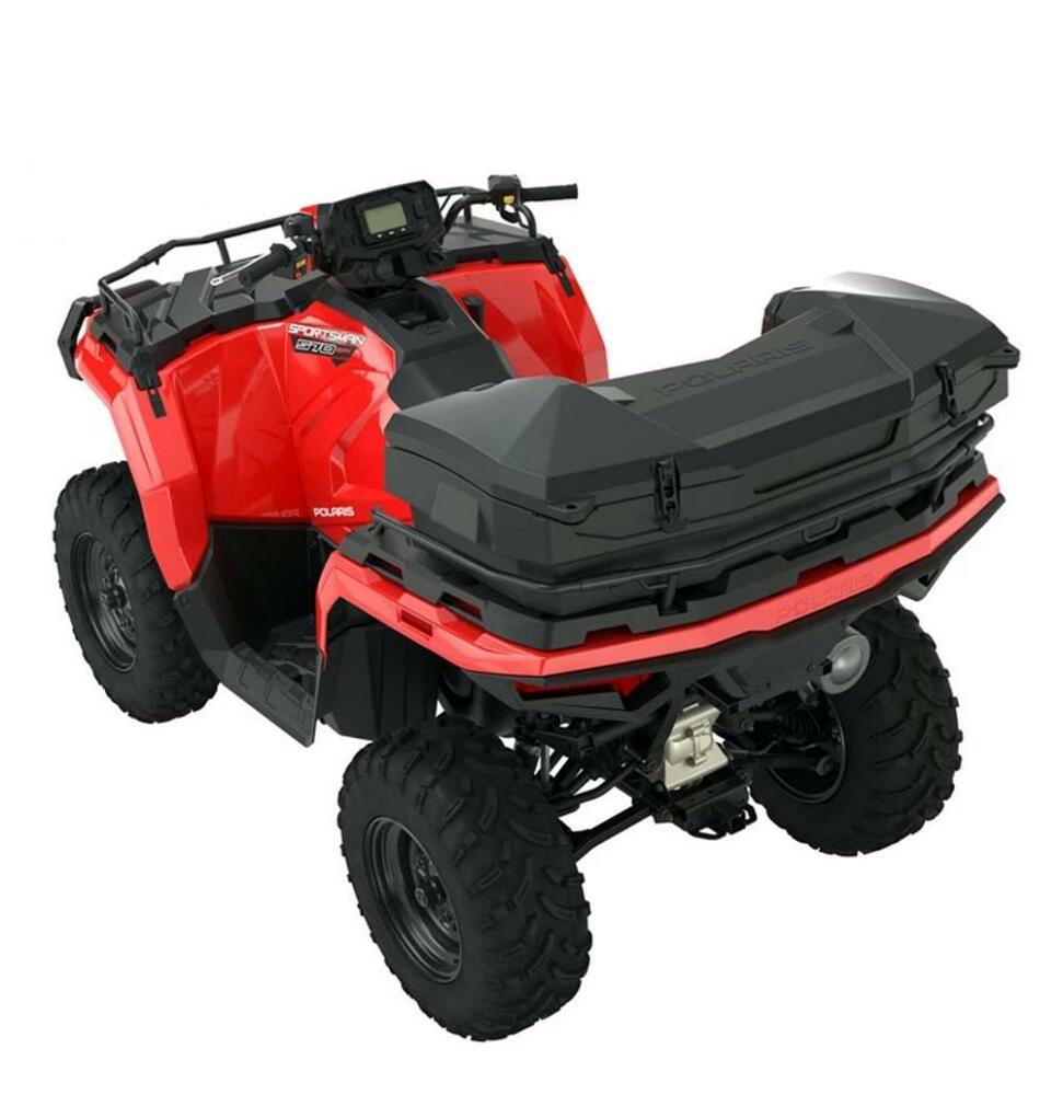 Polaris Sportsman Lock & Ride Rear Cargo Box Koffer 2021 - hinten
