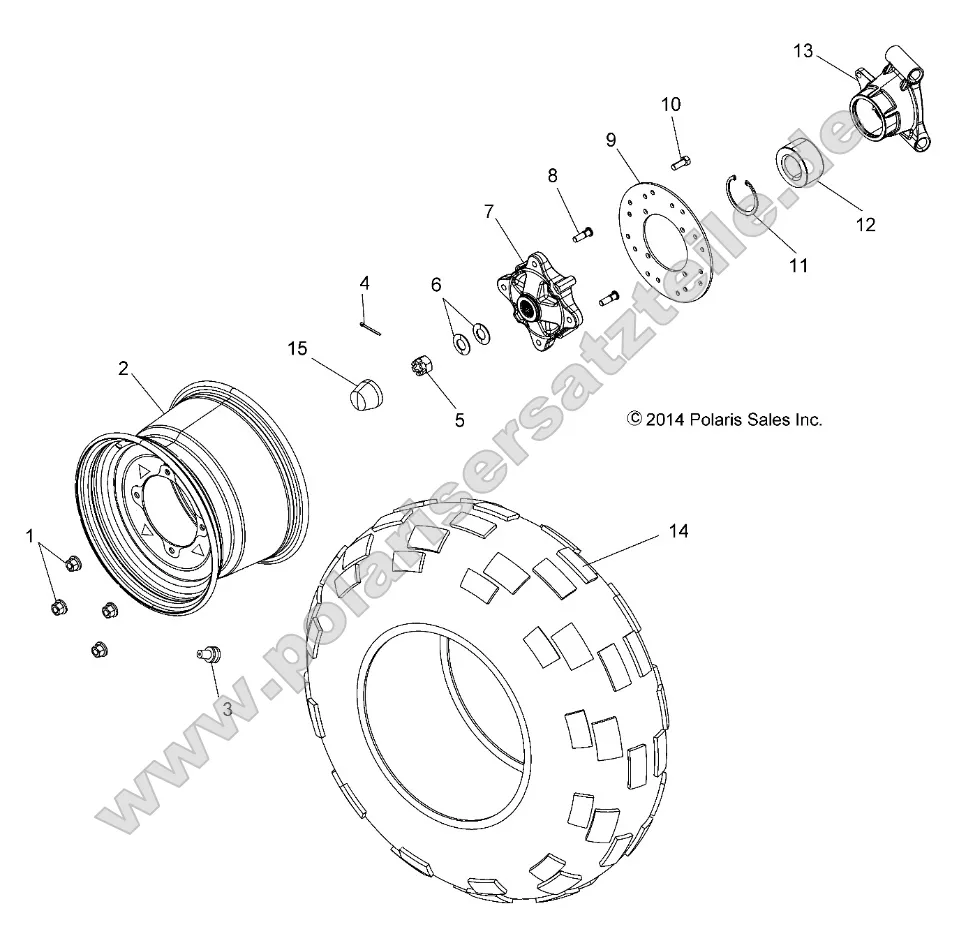 Wheels, Rear Wheels, Rear