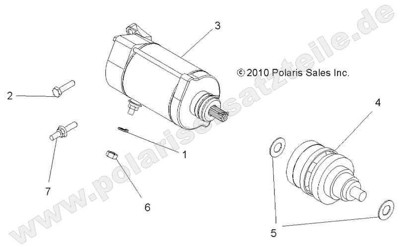 ENGINE, STARTING MOTOR ENGINE, STARTING MOTOR