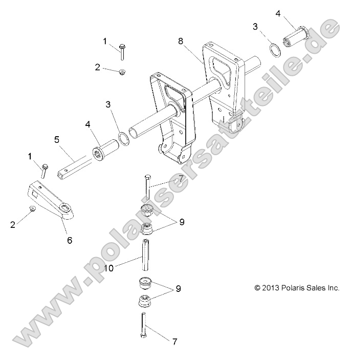 Suspension, Torsion Bar (built 10/04/13 and after) Suspension, Torsion Bar (built 10/04/13 and after)