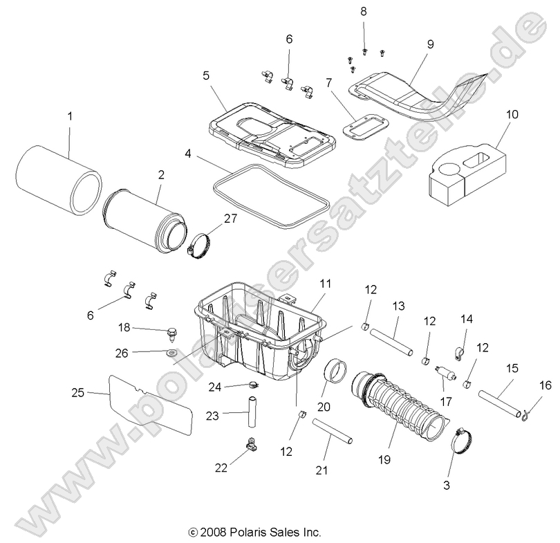 BODY, AIR INTAKE SYSTEM BODY, AIR INTAKE SYSTEM