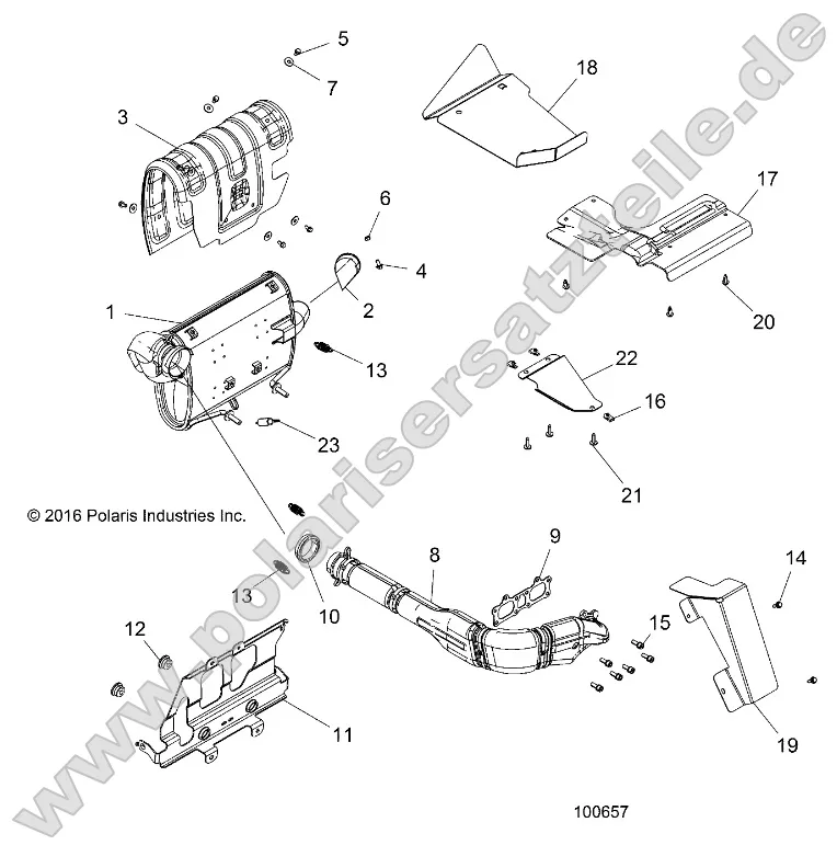 Engine, Exhaust System Engine, Exhaust System