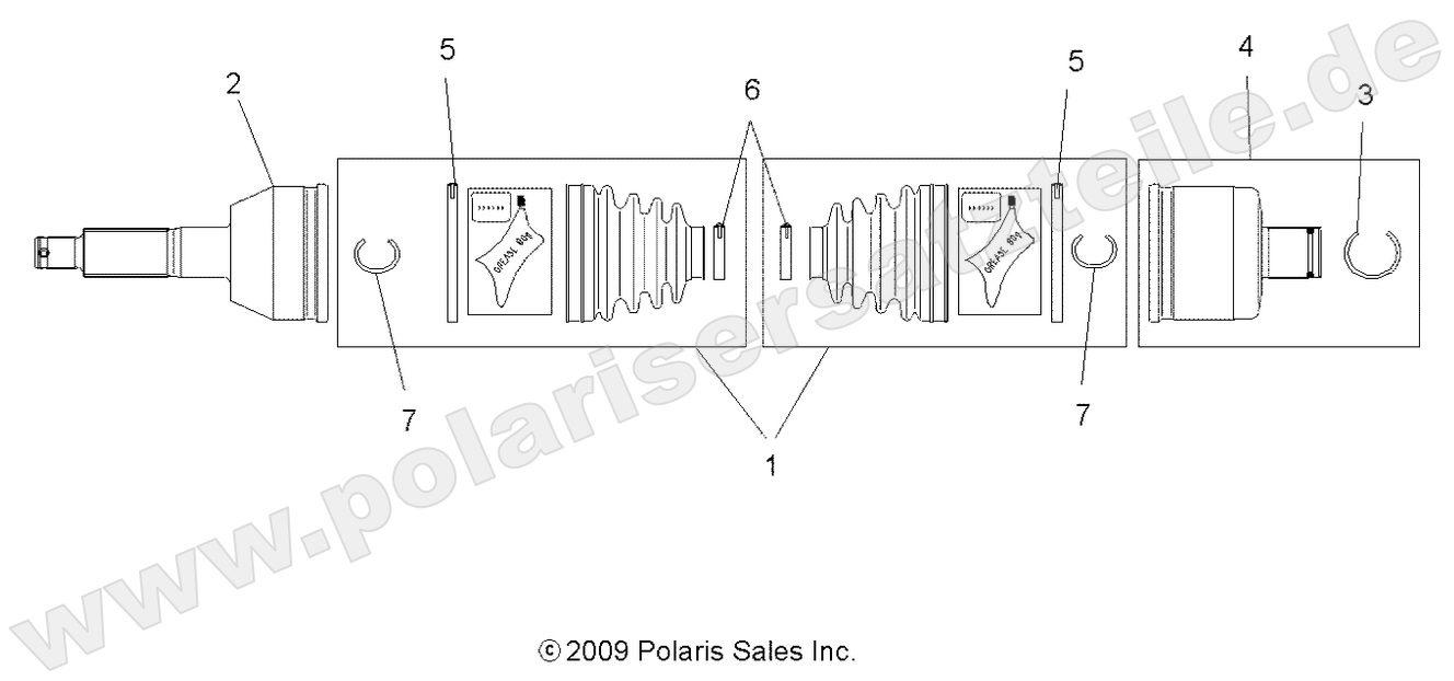 DRIVE TRAIN, REAR DRIVE SHAFT DRIVE TRAIN, REAR DRIVE SHAFT