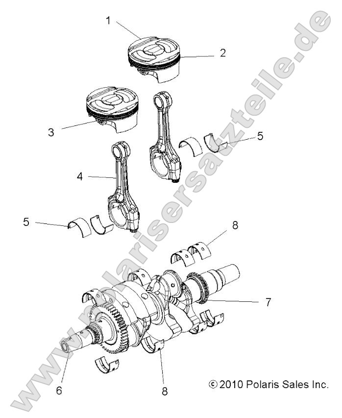 Engine, Crankshaft and Piston Engine, Crankshaft and Piston