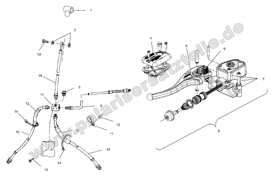 Controls - Master Cylinder/Brake Line Controls - Master Cylinder/Brake Line