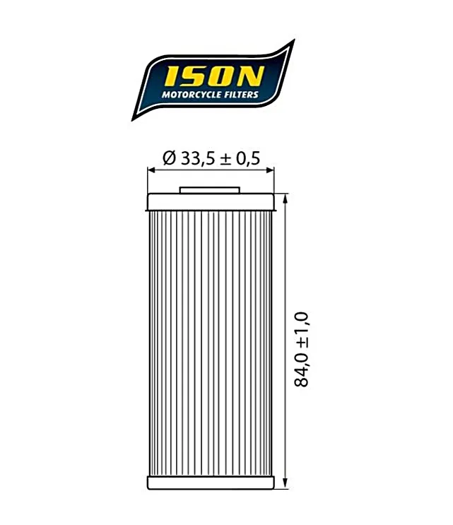 ISON Ölfilter 652 Husaberg Husqvarna KTM