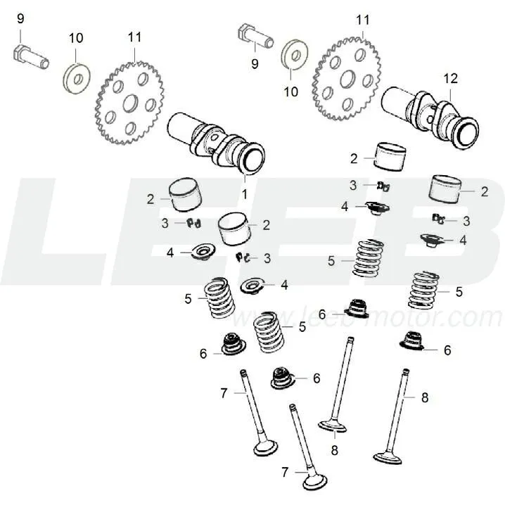 Nockenwelle / Ventile 