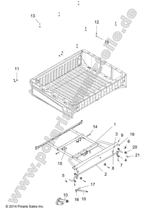 Body, Box Mounting and Latch