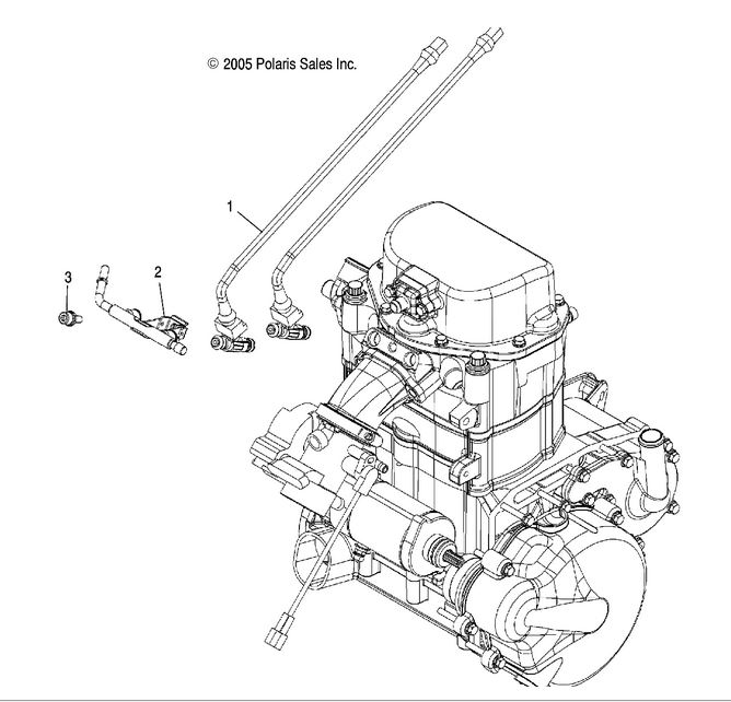 Engine, Fuel Injector