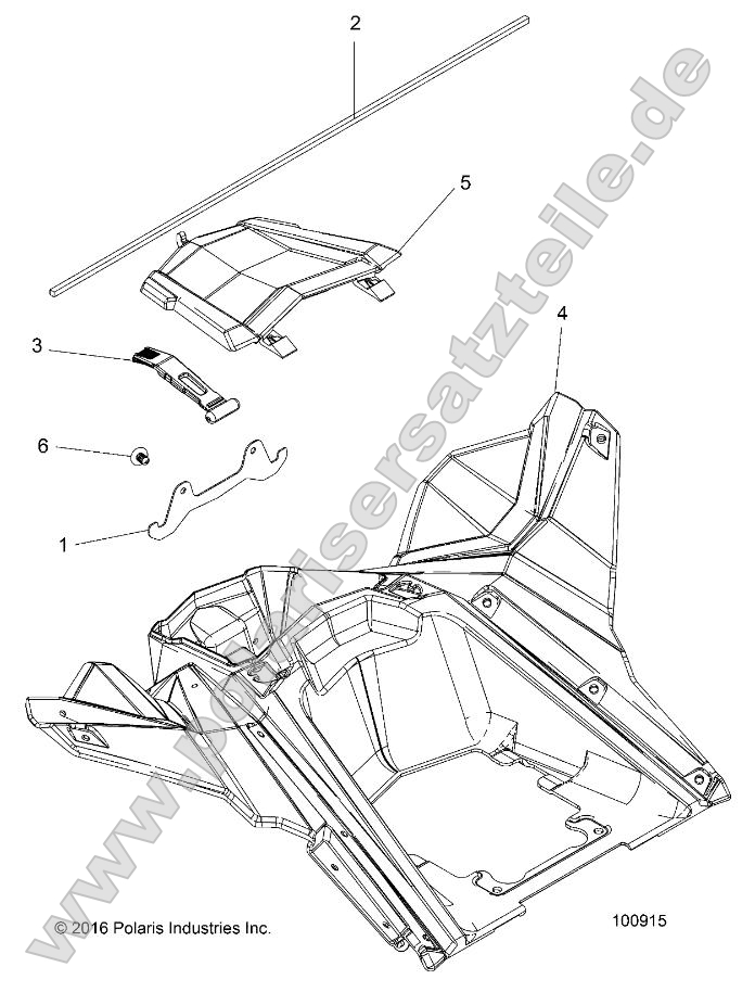 Body, Storage, Rear Body, Storage, Rear