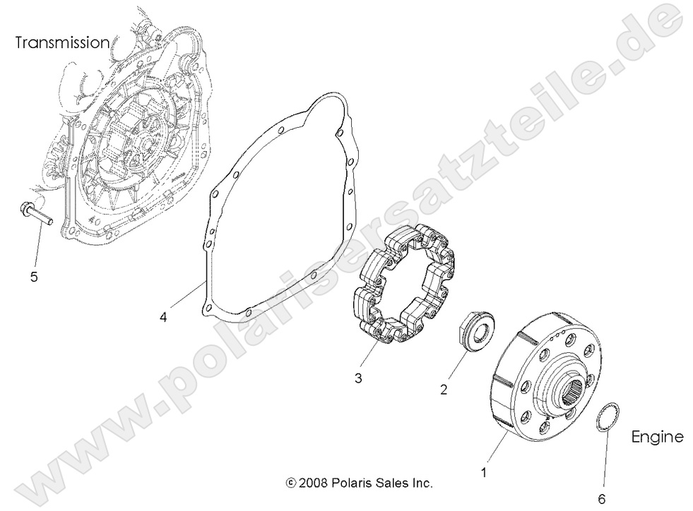 DRIVE TRAIN, DRIVE COUPLER DRIVE TRAIN, DRIVE COUPLER