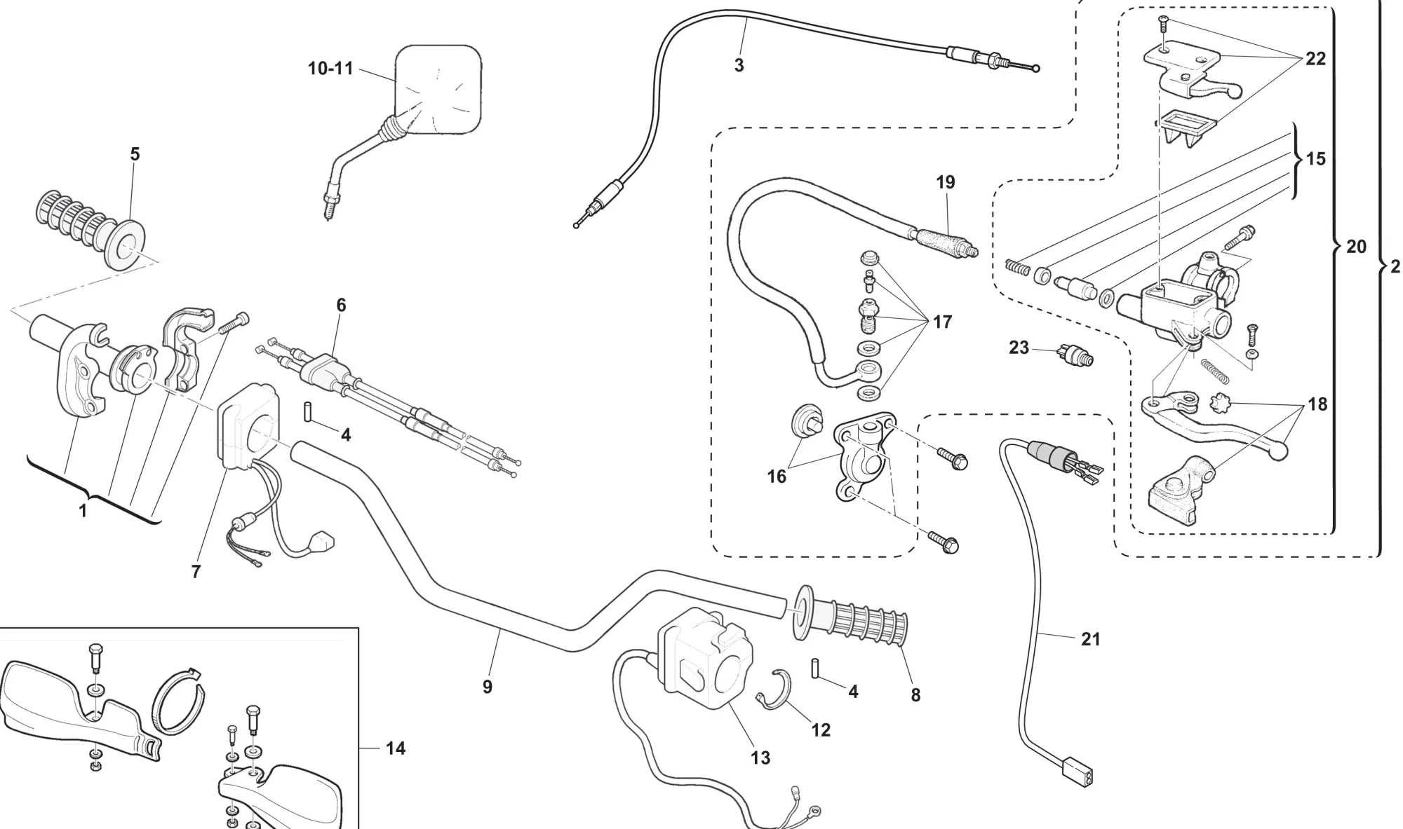 Lenker / Bedienelement