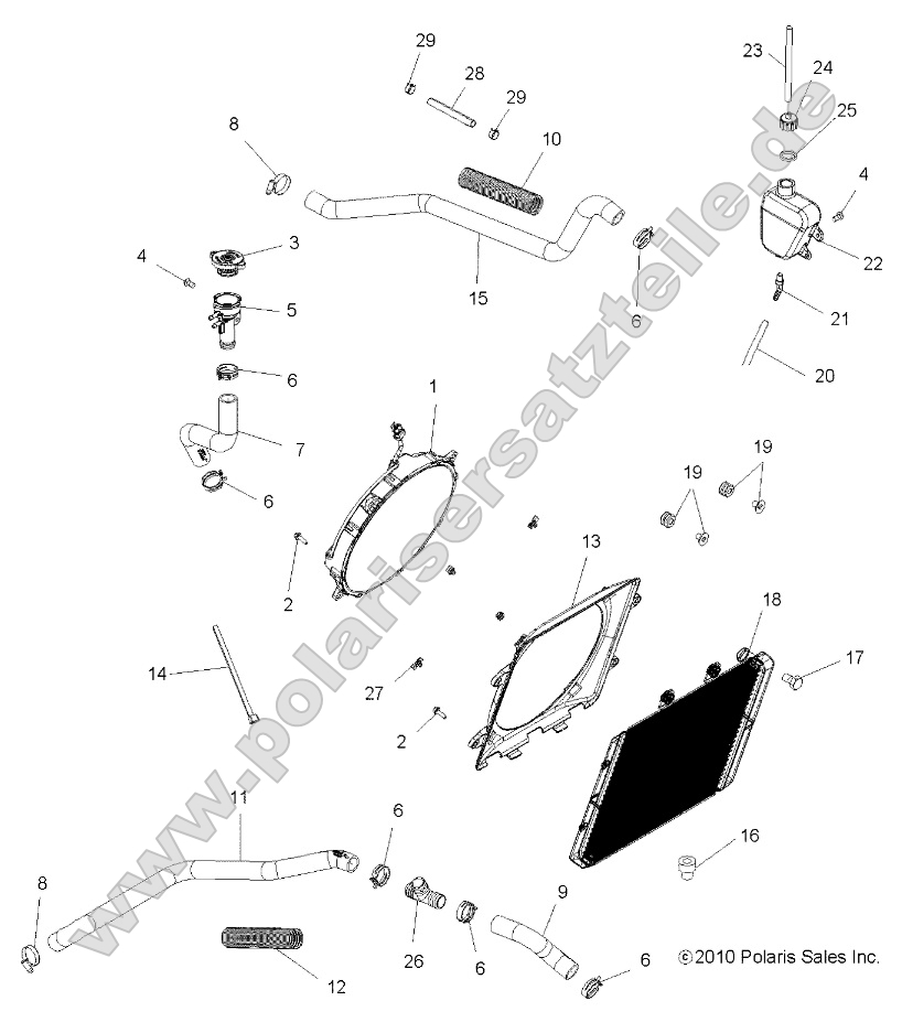 Engine, Cooling System Engine, Cooling System