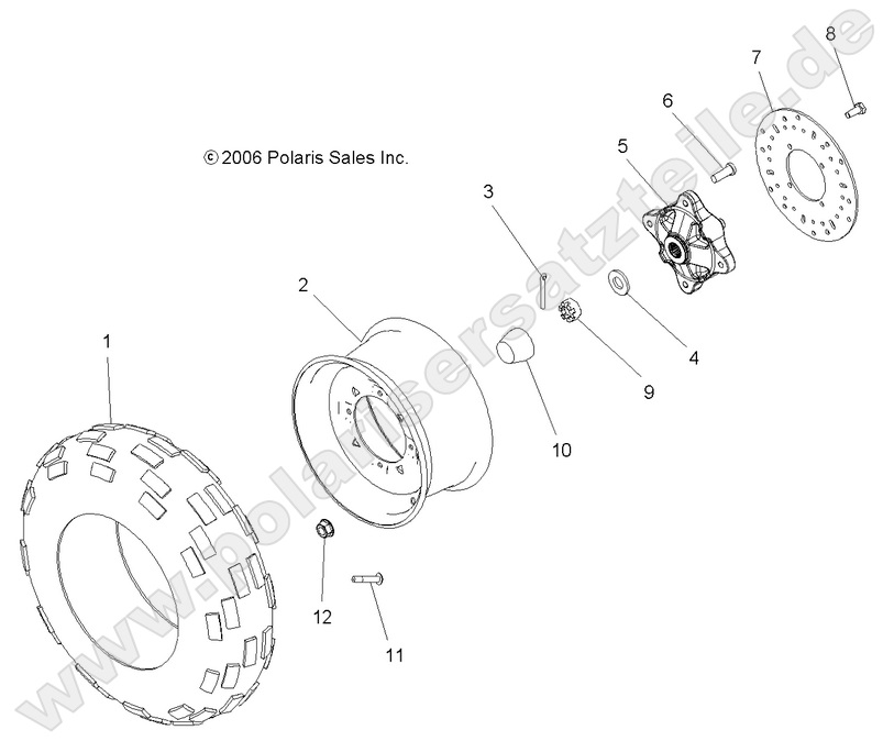 WHEELS, FRONT WHEELS, FRONT