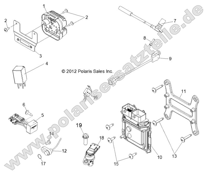 Electrical, Regulator, Relays, Sensors and ECU
