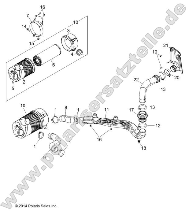 Engine, Air Intake System Engine, Air Intake System