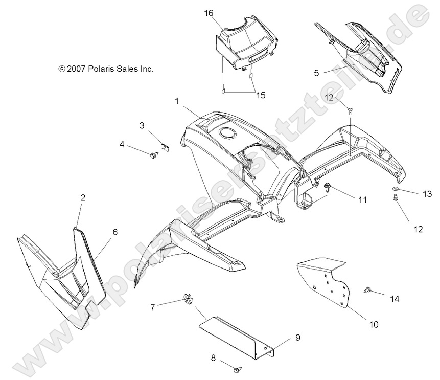 BODY, FRONT CAB and SIDE PANELS BODY, FRONT CAB and SIDE PANELS