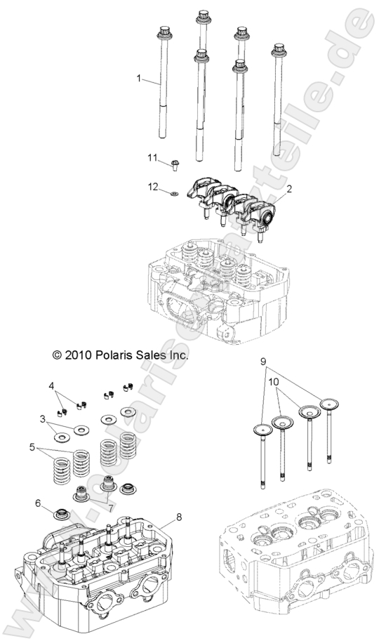 Engine, Cylinder Head and Valves