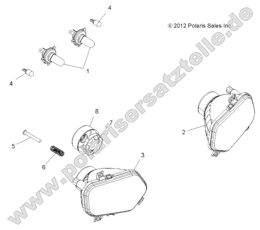 Electrical, Headlights