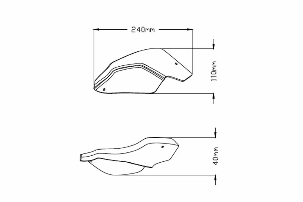 PUIG HANDPROTEKTOREN-ERWEITERUNG KTM 790 ADVENTURE C/OR - 3589T