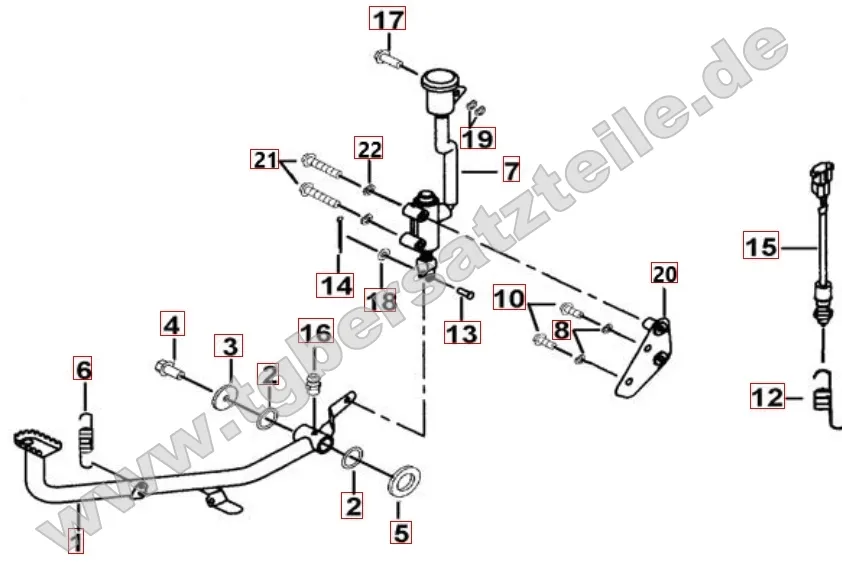 Bremspedal Bremspedal
