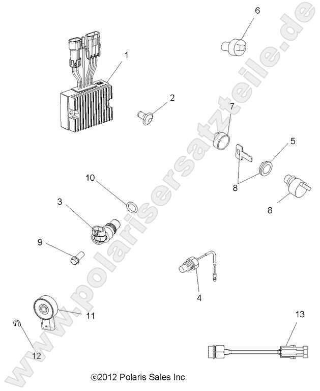 ELECTRICAL, SWITCHES, SENSORS and ECM