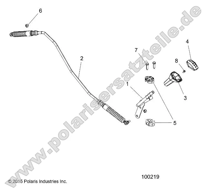 Drive Train, Gear Selector Drive Train, Gear Selector