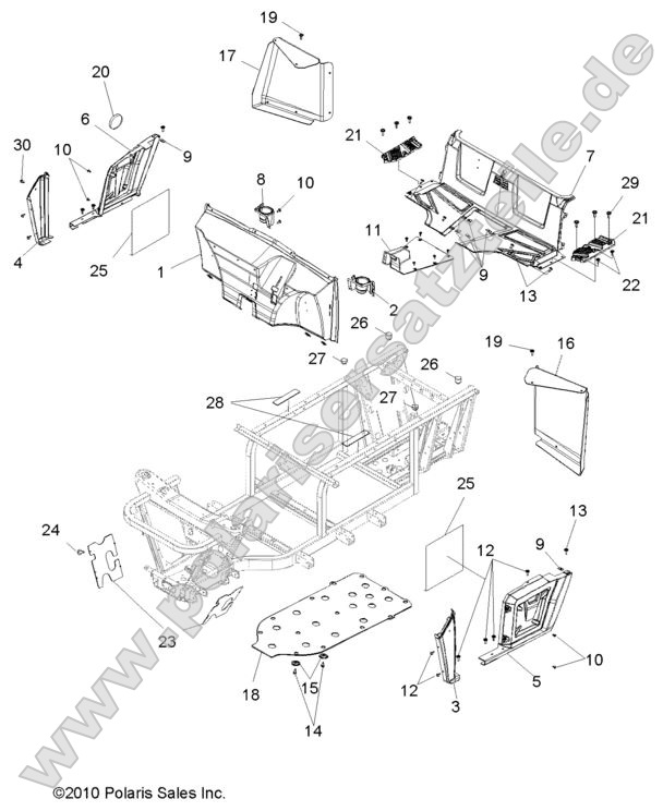 Body, Floor and Fenders