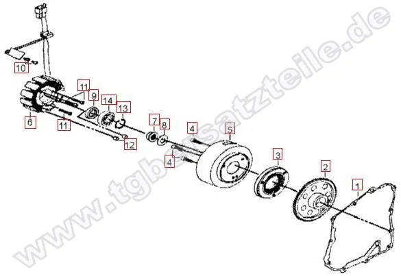 Stator-Lichtmaschine