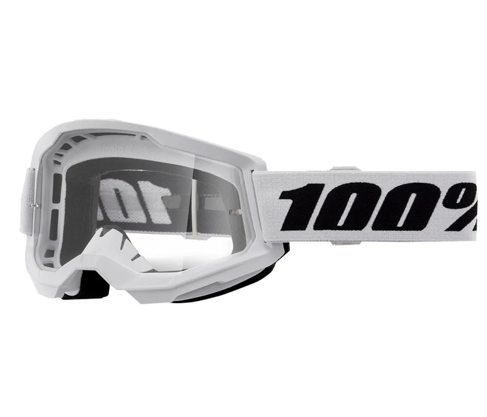 100__Crossbrille_Strata_2___White_weiss___klares_Glas__50027_00019 100% Crossbrille Strata 2 - White weiß - klares Glas