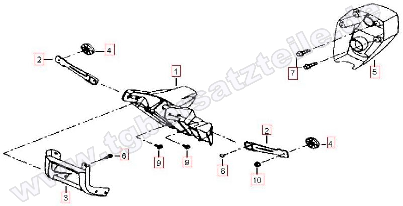 Nummernschildhalter-Reflektor