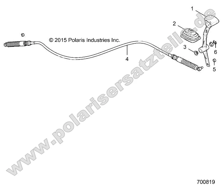 Drive Train, Gear Selector Drive Train, Gear Selector