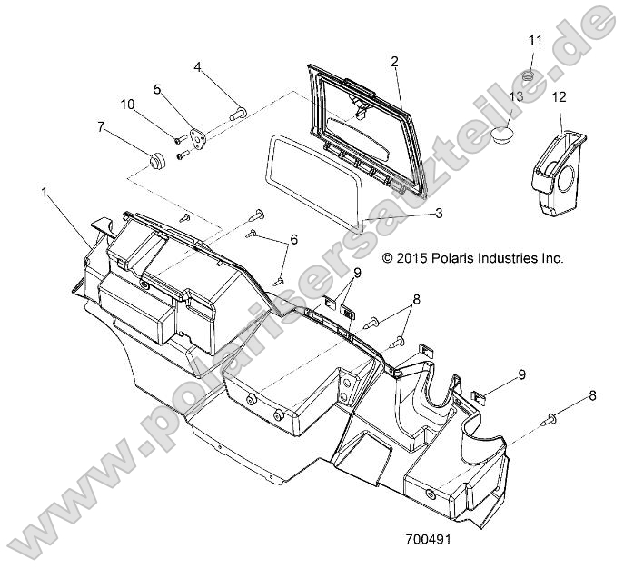 Body, Glove Box Storage Body, Glove Box Storage