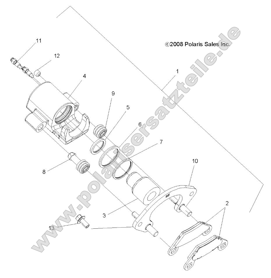 Brakes, Rear Caliper Brakes, Rear Caliper