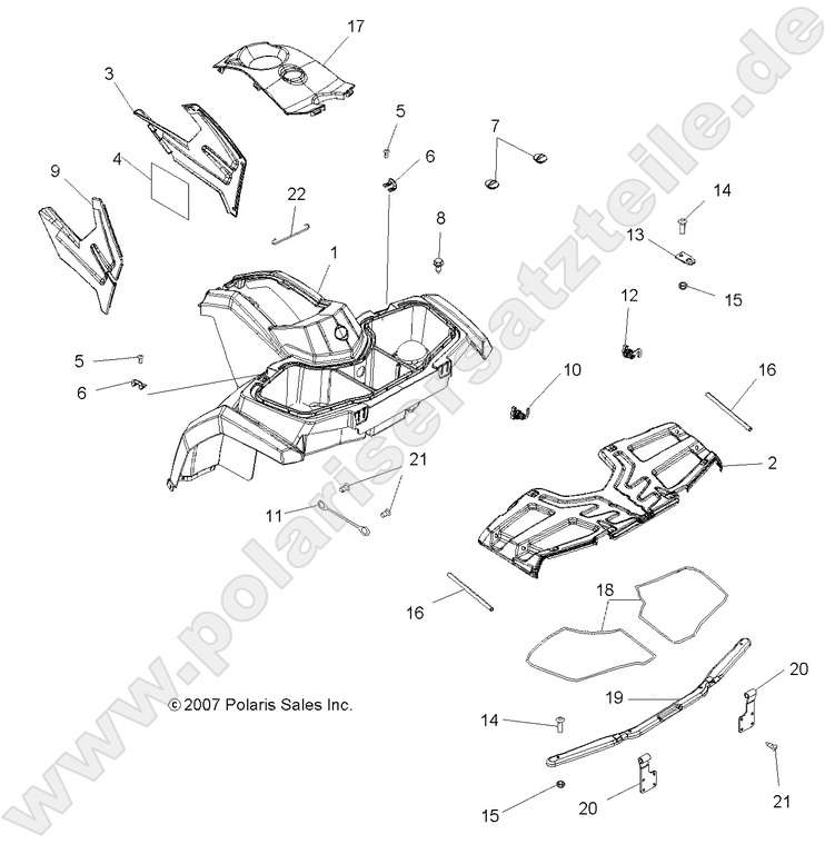 BODY, FRONT CAB and FRONT BOX COVER BODY, FRONT CAB and FRONT BOX COVER
