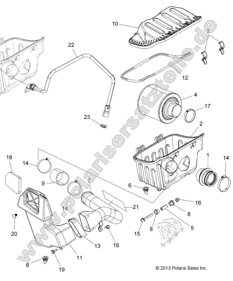 Engine, Air Intake System Engine, Air Intake System